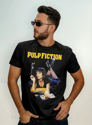 Remera Pulp Fuction Tiempos Violentos Quentin Tarantino 4k