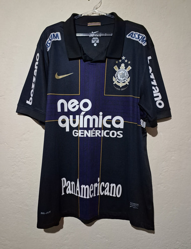 2010-3 (gg) Camisa Corinthians Jogador Cruz Roxa Centenário