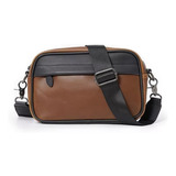 Bandoleras Tactica Bolsa De Piel Hombre Crossbody Y Cartera