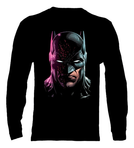 Polera Manga Larga Batman - Ver 01 - Vale Gamess