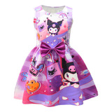 Rt Vestidos Kuromi Para Niños Vestidos Fiesta Ropa Casual