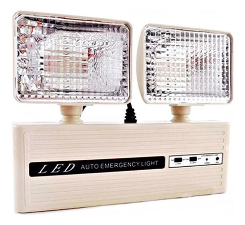 Luz Lexo Equipo Emergencia 2 Focos Led