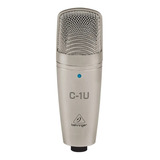 Micrófono Condensador Behringer C1-u Usb 