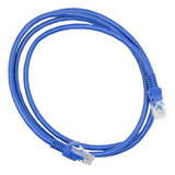 Cabo De Rede Cat.5e 1.5m 15bl Azul Patch Cord Plus Cable