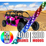 Antena Led 120cm Ind Rgb Espiral Rzr Can Am Polaris 4x4