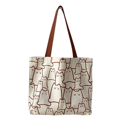 Bolsa De Compras For Mujer, Bonito Bolso De Gato Con | Meses sin interés