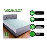 Forro Cubrecolchon Bamboo Blend Matrimonial Impermeable