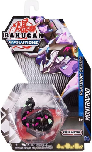 Bakugan Montrapod Evolutions Platinum Series True Metal