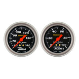 2 Relojes Orlan Rober High Comp 66mm Aceite Temperatura Agua