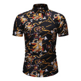 Camisas De Vestir Florales Transparentes Para Hombre De Ropa