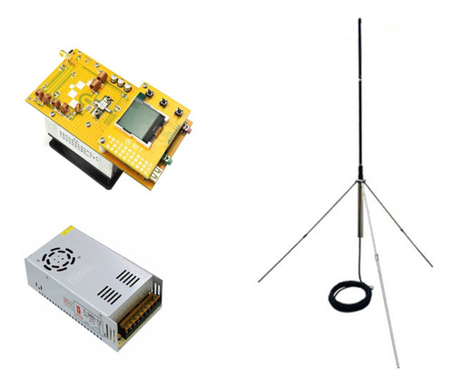 Transmisor Fm Stereo 30 Watts + Antena Original Multibanda