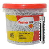 Fischer 616283 Taco Tarugo Universal Sx6 Para Ladrillo Hueco Balde Por 1800 Unidades