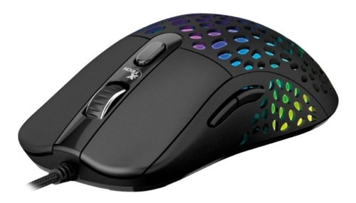 Mouse Gamer Wired Xtech Swarm Xtm-910 - Usb - 6400 Dpi Color Negro