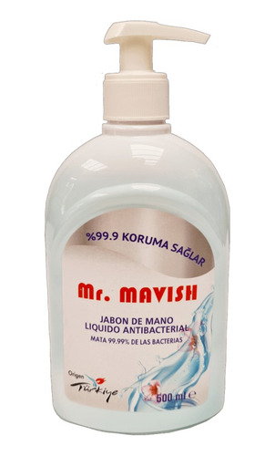 Jabon De Mano Mr Mavish Liquido Antibacterial 500 Ml