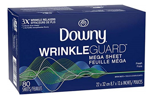 Downy Wrinkle Leguard - Sábanas Para Secador, Frescas, 8