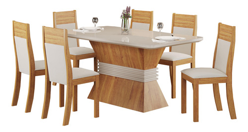 Juego Comedor 6 Sillas Everest Rodler