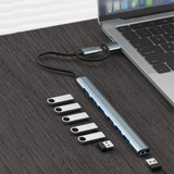 Adaptador Usb 3.0 Extensor Multiinterfaz Divisor Hub Multi-