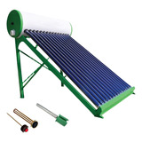 Termotanque Solar Presurizado 200 Lts C/kit Electri Completo