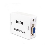 Adaptador Conversor Hdmi Para Vga Com Áudio Vem Com Cabo Usb