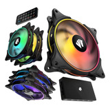 Fs 9002 Pro Ventilador De Carcasa Rgb De 4 724 In 26 Led Arg