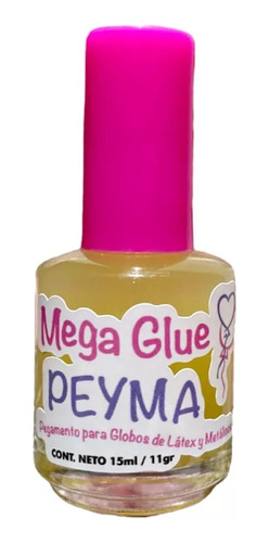 Mega Glue Pegamento Para Globo De Todo Tipo Latex Foil Pvc