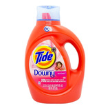 Tide Downy Detergente Jabón Liquido Ropa Con Suavizante 2.72