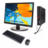 Pc Barata Lenovo M720q I3 8va 8gb 128 Ssd W10 Monitor 19.5 