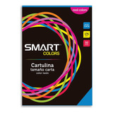 Hojas Opalina De Colores Smart Carta Cartulina Azul