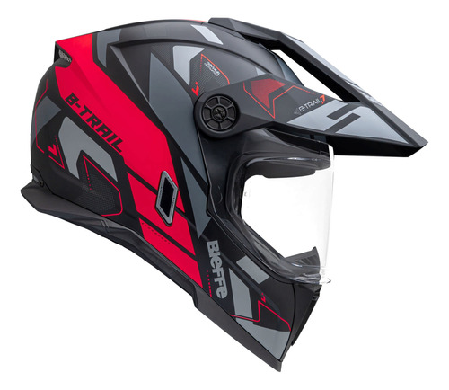 Capacete Moto Bieffe B-trail Conquest Masculino Feminino