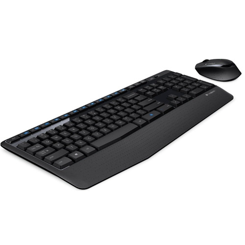 Teclado E Mouse - Sem Fio - Logitech Wireless Combo Mk345 - Preto - 920-007821