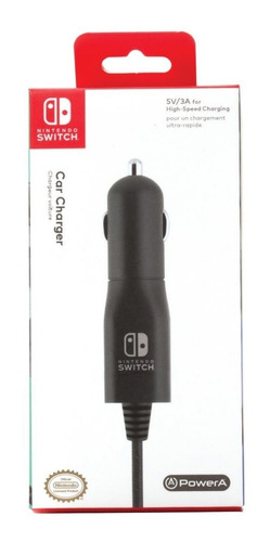 Cargador Carro Vehiculo Consola Nintendo Switch Original Msi