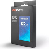 Ssd 256 Gb Disco Solido Hikvision E100 2,5 In 6gb/s Sata 3 Color Negro