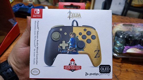 Zelda Control Nintendo Switch Accesorios Videojuegos 