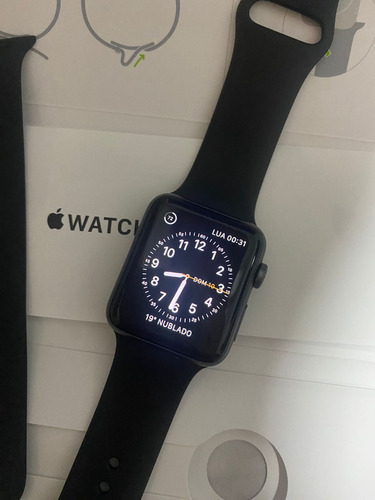 Apple Watch  Series 3 (gps) - Cinza-espacial De 42 Mm 