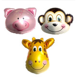 Globo Animalitos 50 Cm - Pack X 10 Un (105482)