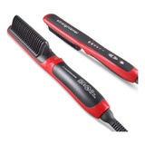 Escova Alisadora De Cabelo Straightener Vermelha 200c Bivolt Cor Outro