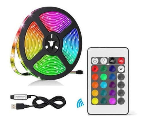 Tira Led Multi Color Para Tv Tiras De Luces Led Rgb 2m