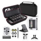 Kit De Accesorios Para Nintendo Switch Oled 17 En 1 Qsw