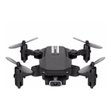 Mini Drone Zangão Lsrc Wi-fi Preto Câmera + 1 Bateria Extra
