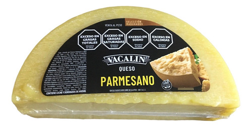 Queso Parmesano Vacalin Sin Tacc Media Horma - 2,400 Kg Apro