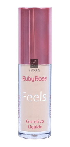 Corrector Ojeras Liquido Feels Rubyrose Original Caobamakeup