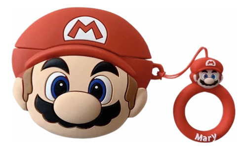 Funda Para AirPods 1, 2, 3, Pro Mario Bros