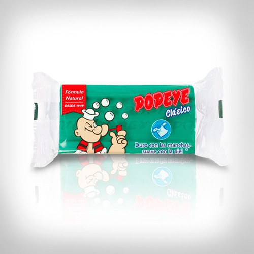 Jabon De Lavar Clasico Popeye 170gr(6uni)super