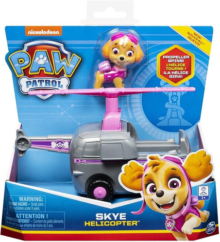 Vehículo Con Figura Paw Patrol  Marshall - Skye