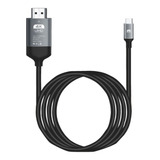 Cable Tipo C A Hdmi 4k Real 60 Hz Movisun 3mts Cat-8