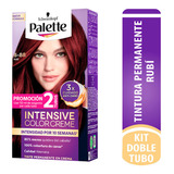 Tinte Palette Intensive Color Cream Permanente Rubi 6-88 Roj