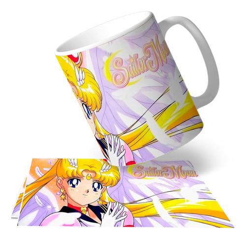 Tazón Sailor Moon Anime Serena Kawaii Otaku