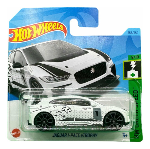 Hot Wheels Jaguar I-pace Etrophy Blanco Blister Europeo