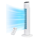 Ventilador Torre Uthfy, 3 Velocidades, Con Control Remoto