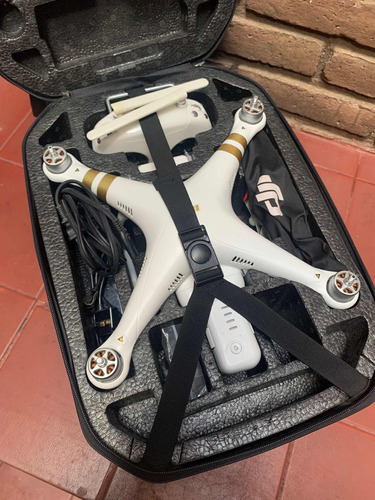 Drone Dji Phantom 3 4k Falla Gimbal